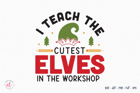 Teacher Christmas SVG Design SVG CraftLabSVG 