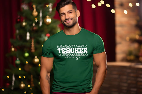 Teacher Claus - Christmas SVG Design SVG CraftLabSVG 