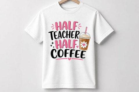 Teacher Coffee PNG Funny Teacher Quote Digital Download SVG BillahCrafts 
