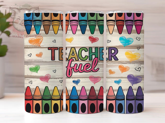 Teacher Coffee School Tumbler Wrap, Tumbler Template, School Supplies, Classroom Decor, Teaching Accessories, Coffee Lover, Educational Design Sublimation Lara' s Designs 