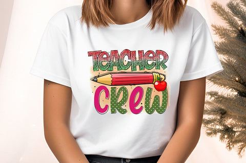 Teacher crew PNG Design Sublimation Designangry 