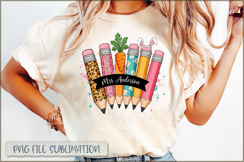 Teacher Easter Day PNG Sublimation Shetara Begum 