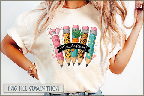 Teacher Easter Day PNG Sublimation Shetara Begum 