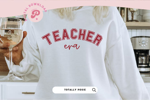 Teacher Era SVG SVG Totally Posie 
