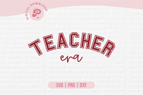 Teacher Era SVG SVG Totally Posie 