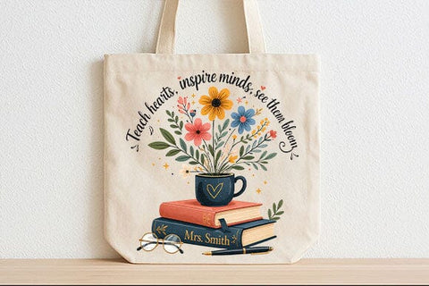 Teacher Gift PNG Inspirational Teacher Sublimation Digital Download SVG BillahCrafts 