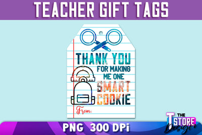 Teacher Gift Tag Sublimation | Teacher Tag PNG Design | Gift Label PNG | PNG File Sublimation The T Store Design 