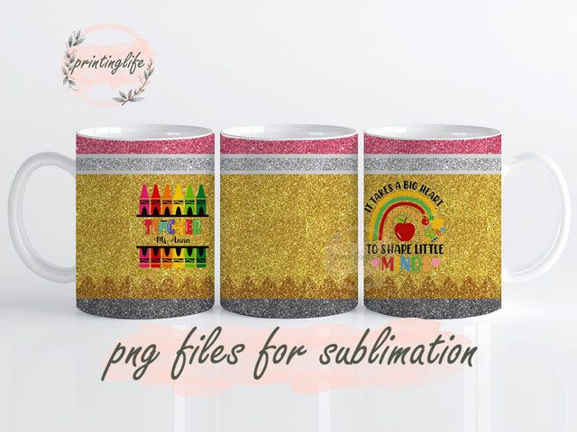 Teacher Gifts For Women Teacher Gifts From Student Teacher Mug Wrap Design, Instant Digital Design Download Mug Wrap Design, Mug Design PNG Sublimation PrintingLife 