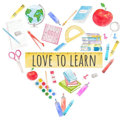 Teacher Heart Bundle of 6 Designs SVG PNG Cut EPS File SVG HarperNCo 