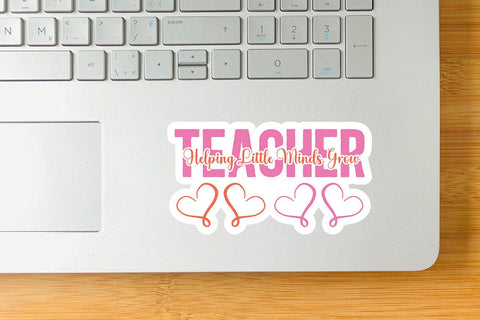 Teacher Helping Little Minds Grow SVG Angelina750 