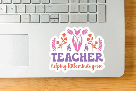 Teacher Helping Little Minds Grow SVG Angelina750 