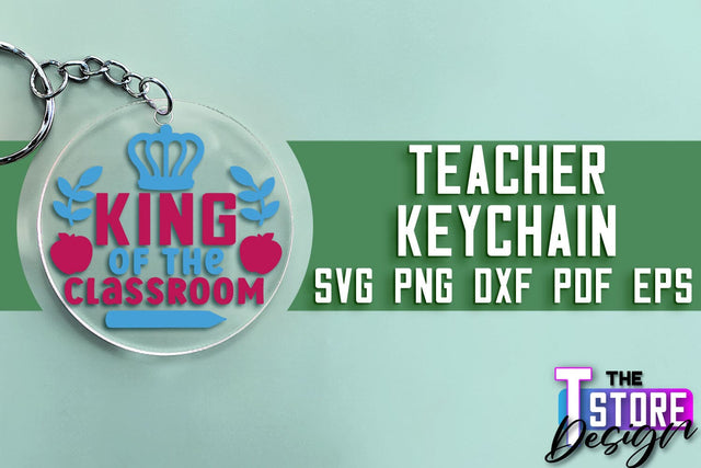 Teacher Keychain SVG Design | Funny Quotes SVG Design | School SVG SVG The T Store Design 