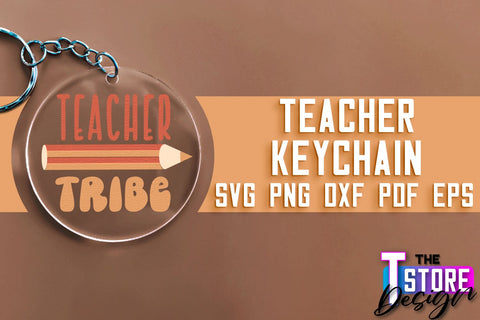 Teacher Keychain SVG Design | Funny Quotes SVG Design | School SVG SVG The T Store Design 