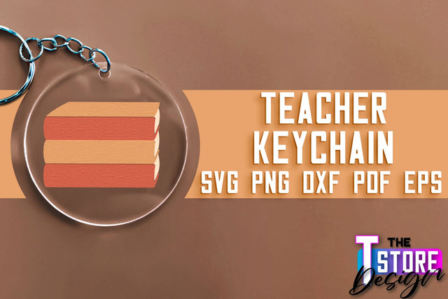 Teacher Keychain SVG Design | Funny Quotes SVG Design | School SVG SVG The T Store Design 