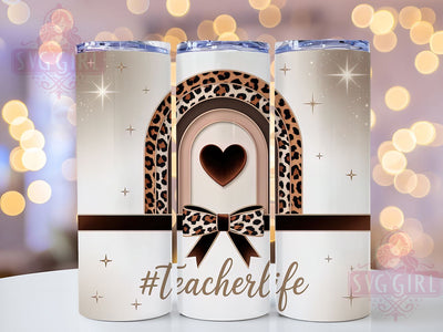 Teacher Life Back to School Tumbler, Back To School Wrap, 20oz Sublimation, Teacher Gift Cup, Classroom Mug, School Teacher Tumbler, Education Drinkware Sublimation SvggirlplusArt 