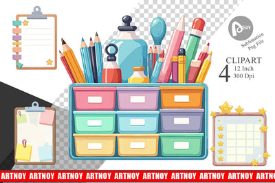 Teacher Life Charm Clipart Sublimation artnoy 