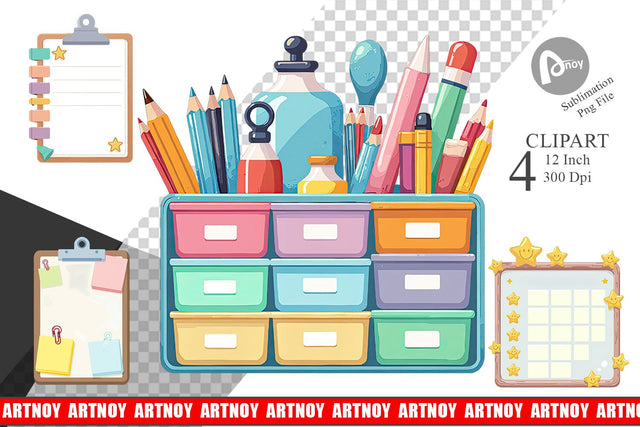 Teacher Life Charm Clipart Sublimation artnoy 