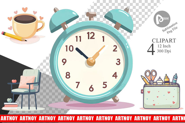 Teacher Life Charm Clipart Sublimation artnoy 