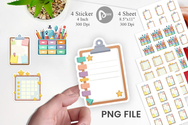 Teacher Life Charm Sticker Sublimation artnoy 