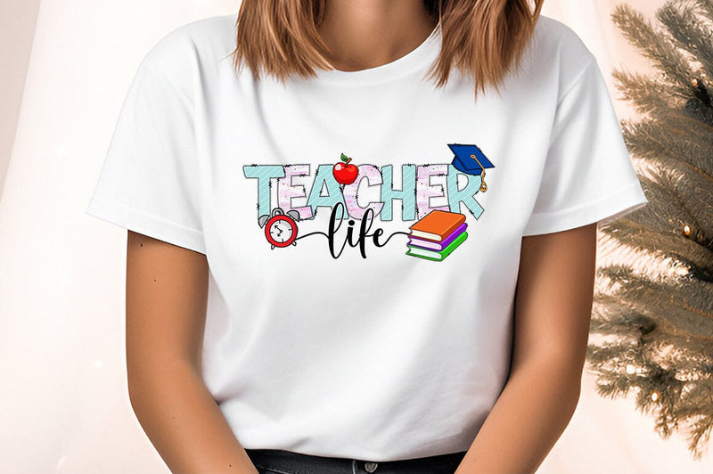 Teacher Life PNG Design Sublimation Designangry 