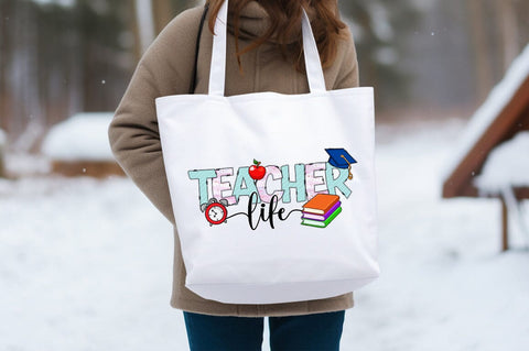 Teacher Life PNG Design Sublimation Designangry 