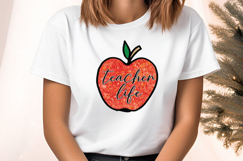 Teacher life PNG Design Sublimation Designangry 