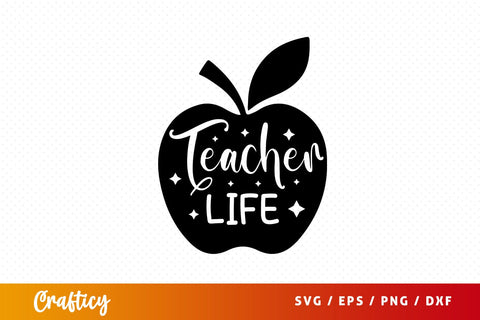 Teacher life Svg Design SVG Designangry 
