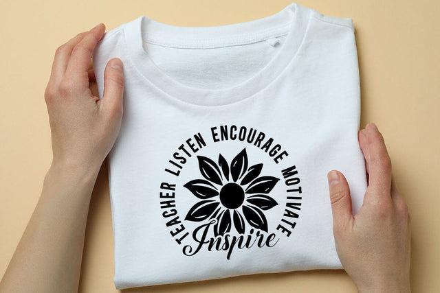 Teacher Listen Encourage Motivate Inspire SVG Angelina750 