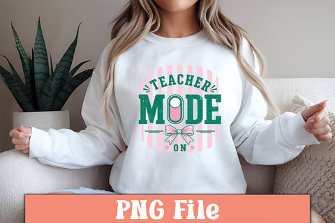 Teacher Mode on PNG Design Sublimation Craftlabsvg24 