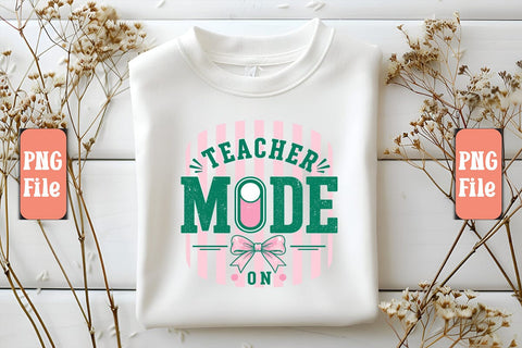 Teacher Mode on PNG Design Sublimation Craftlabsvg24 