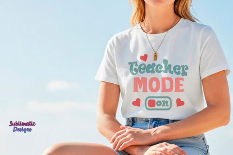 Teacher Mode On SVG Cut File SVG Sublimatiz Designs 