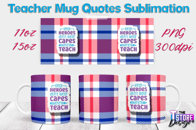 Teacher Mug Sublimation | 11 oz 15 oz Mug | School Design | PNG File Sublimation The T Store Design 
