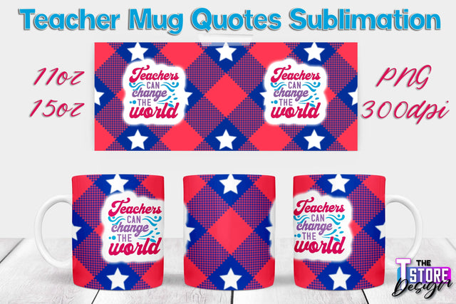 Teacher Mug Sublimation | 11 oz 15 oz Mug | School Design | PNG File Sublimation The T Store Design 