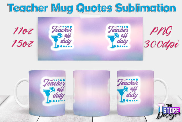 Teacher Mug Sublimation | 11 oz 15 oz Mug | School Design | PNG File Sublimation The T Store Design 