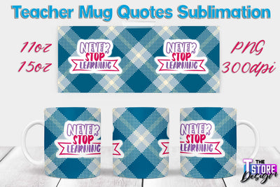 Teacher Mug Sublimation | 11 oz 15 oz Mug | School Design | PNG File Sublimation The T Store Design 