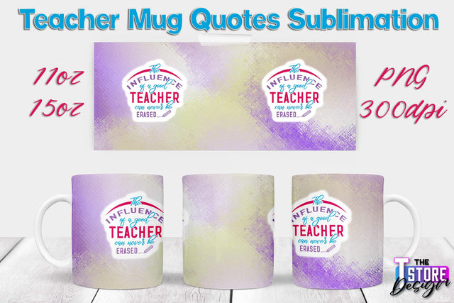 Teacher Mug Sublimation | 11 oz 15 oz Mug | School Design | PNG File Sublimation The T Store Design 