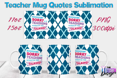 Teacher Mug Sublimation | 11 oz 15 oz Mug | School Design | PNG File Sublimation The T Store Design 