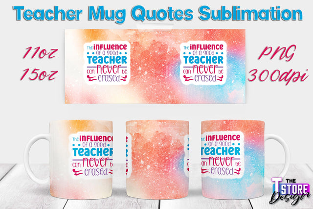Teacher Mug Sublimation | 11 oz 15 oz Mug | School Design | PNG File Sublimation The T Store Design 