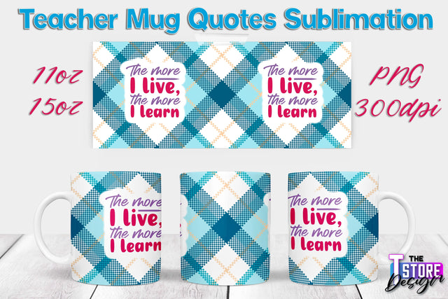 Teacher Mug Sublimation | 11 oz 15 oz Mug | School Design | PNG File Sublimation The T Store Design 