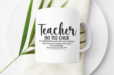 Teacher n teecher a multitasking educational rockstar SVG Design SVG Designangry 