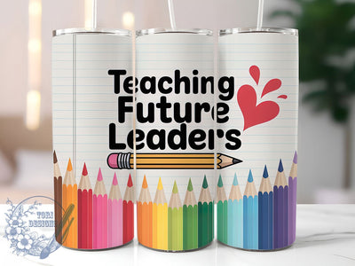 Teacher Notepad Quote 20oz Tumbler, Notepad Wrap, Sublimation Gift, Educator Mug, 20oz Tumbler Design, Teacher Quote, Classroom Theme Sublimation ToriDesigns 
