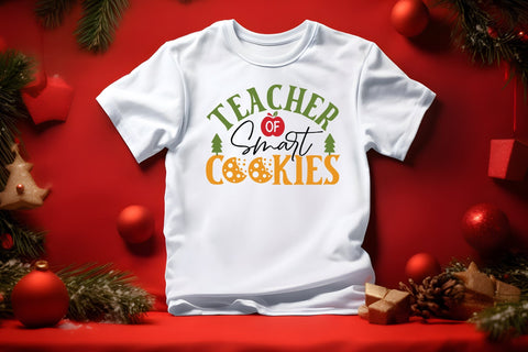 Teacher of Smart Cookies - Christmas SVG SVG CraftLabSVG 