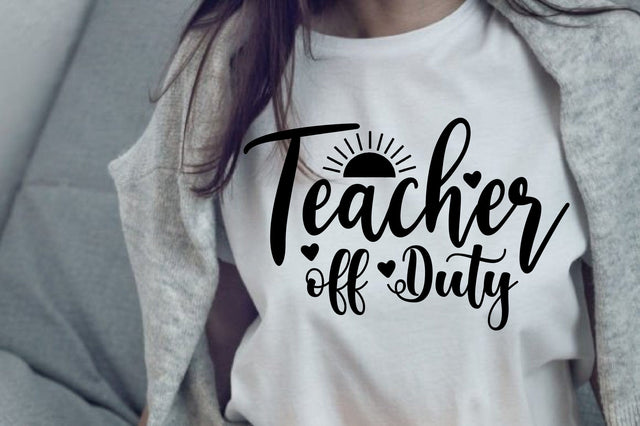 Teacher off Duty SVG orpitasn 