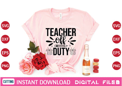 teacher off duty svg SVG designer krishna 