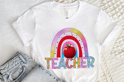Teacher PNG Design Sublimation Regulrcrative 
