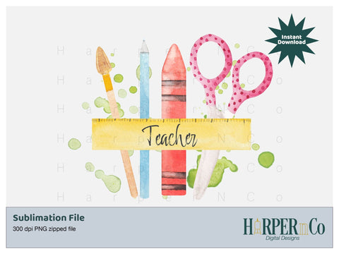 Teacher Rules SVG PNG Cut EPS File SVG HarperNCo 