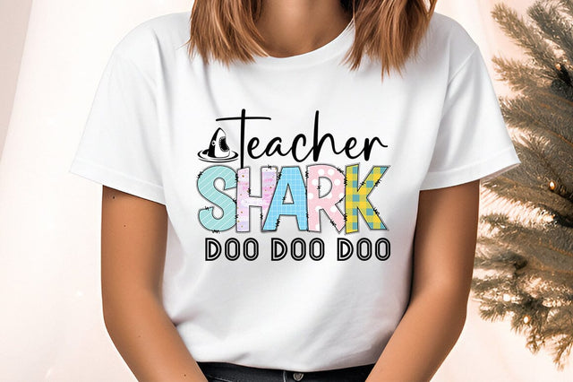 Teacher shark doo doo doo PNG Design Sublimation Designangry 