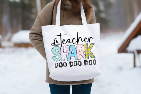 Teacher shark doo doo doo PNG Design Sublimation Designangry 