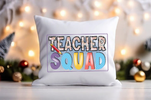 Teacher squad PNG Design Sublimation Designangry 