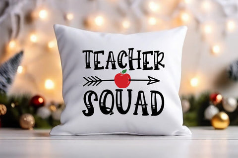 Teacher squad SVG Design SVG Designangry 